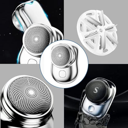 Mini-Shave Portable Electric Shaver Razor for Men